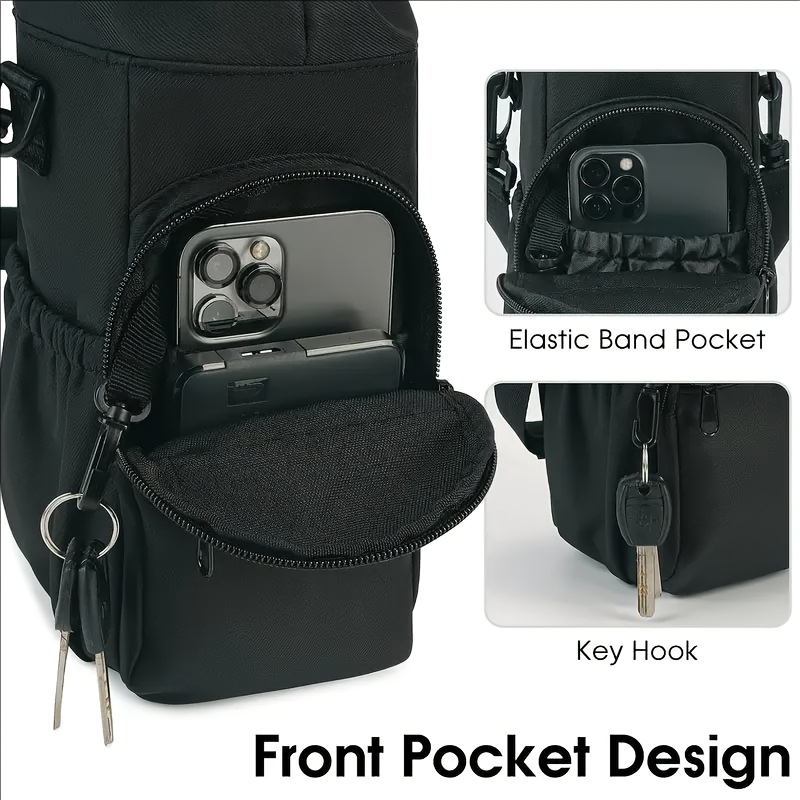 Portable Water Bottle Bag with - Hydration Pack Outdoor ulasan dan harga