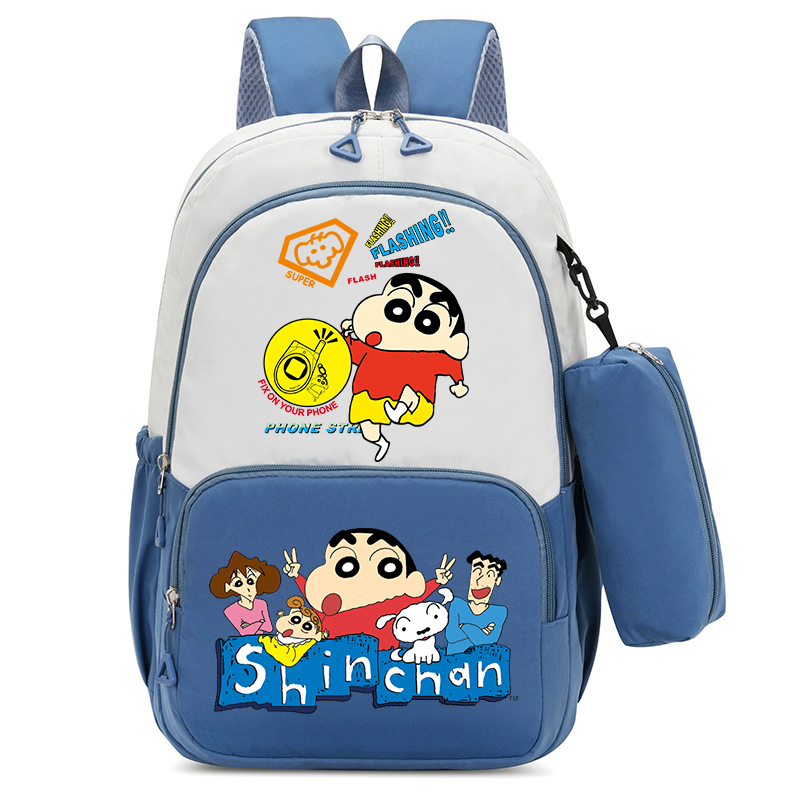 Crayon Shin-chan Boy Girl Scho - School Backpack Teen ulasan dan harga