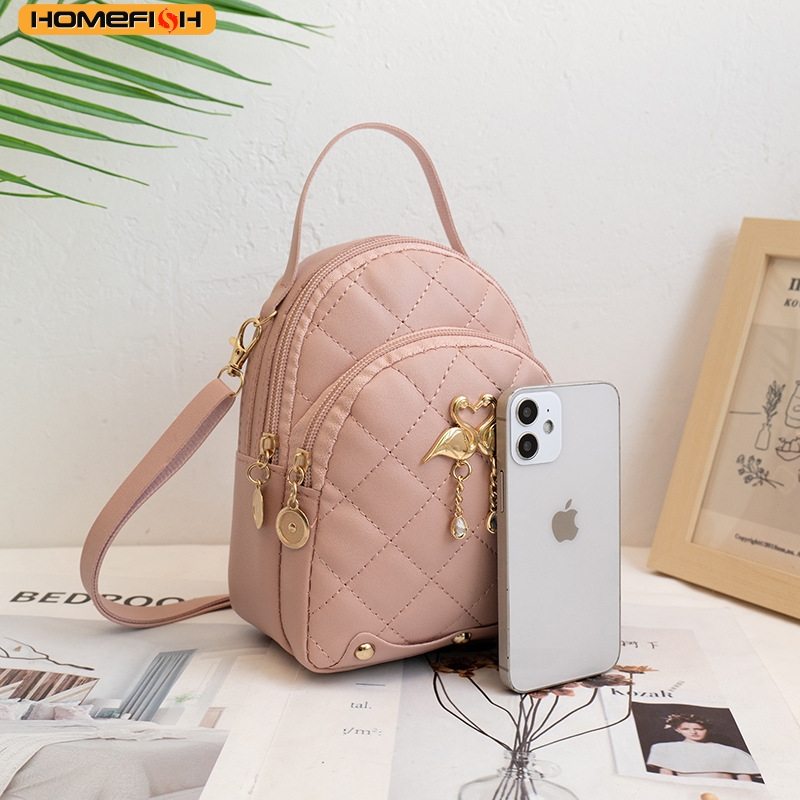 HOMEFISH Women Fashion Backpac - Mini Backpack Purse ulasan dan harga