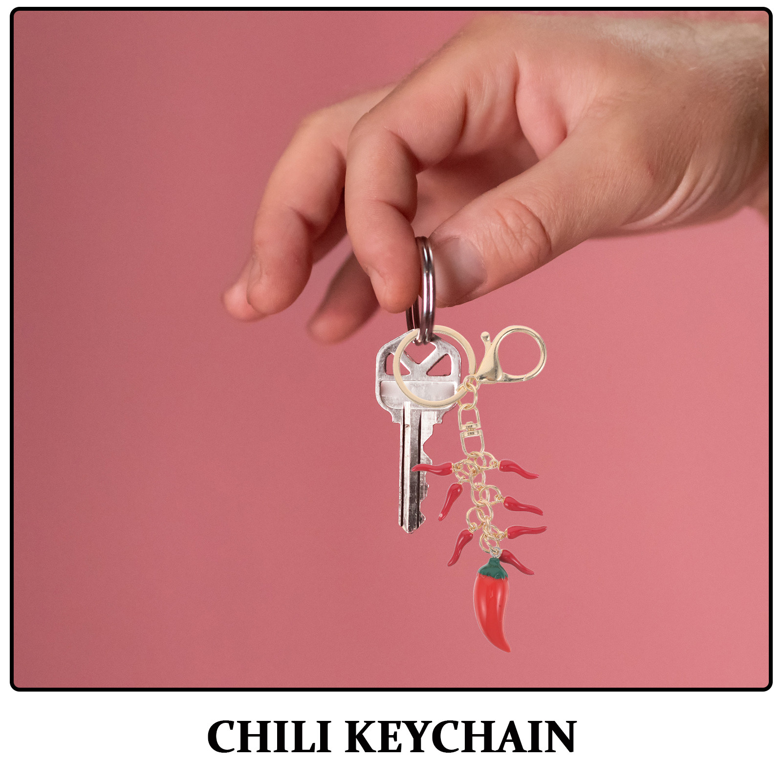 2Pcs Mini Chili Pepper Keychai - Mini Backpack Purse ulasan dan harga
